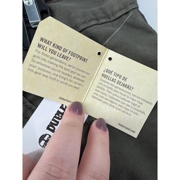 Timberland Men's Olive Rush 36x34 Classic Fit Pants – Comfortable and Casual - Picture 3 of 8
